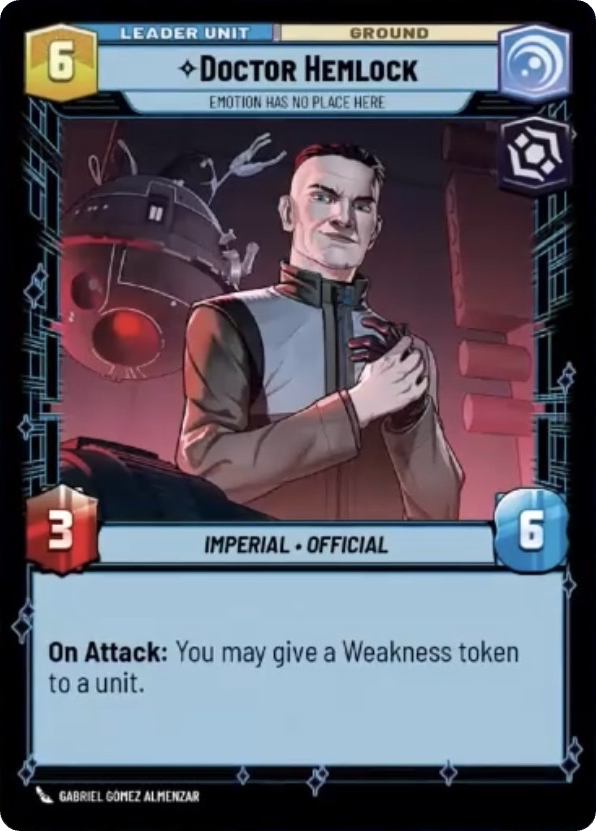 Doctor Hemlock deployed