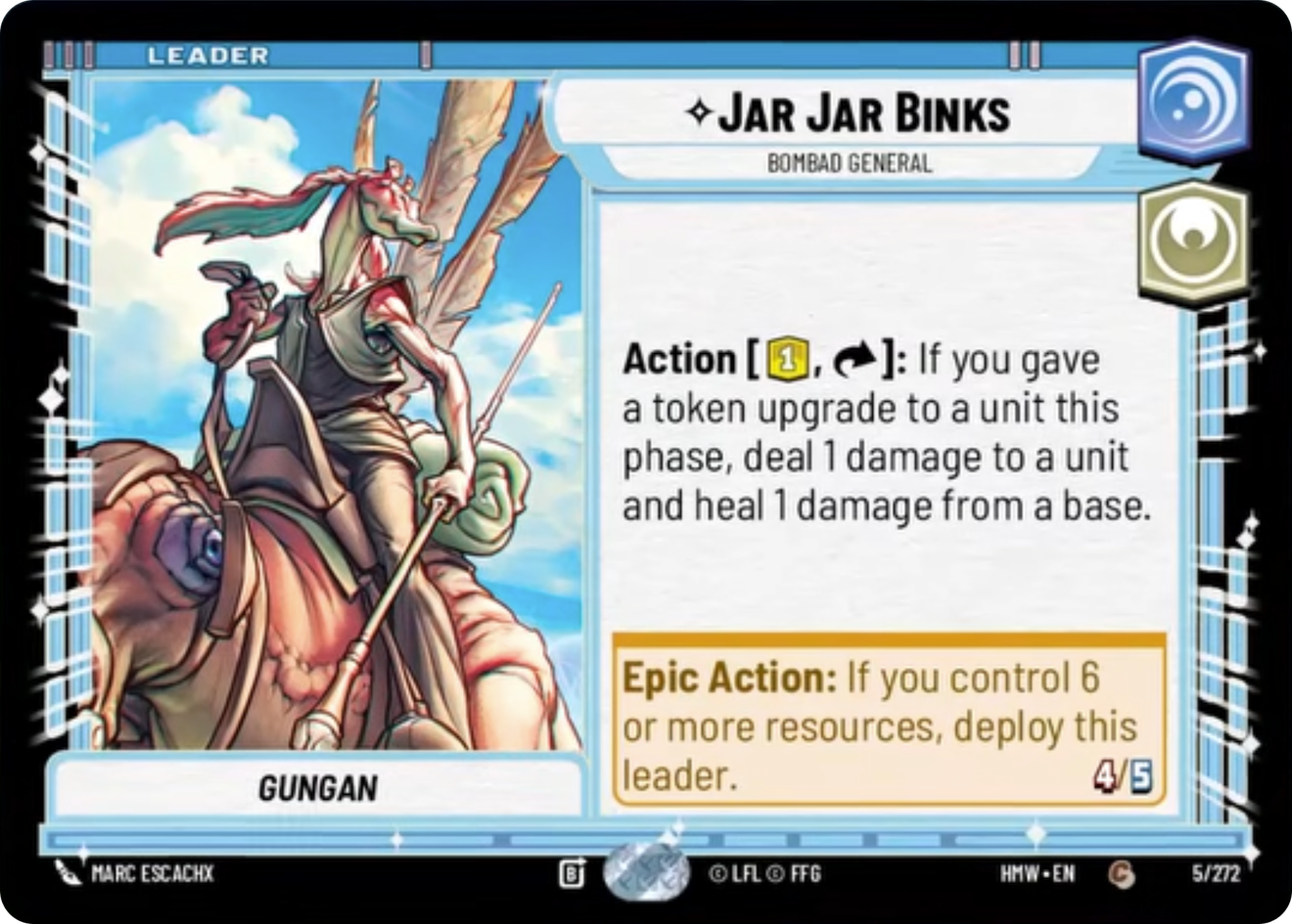 Jar Jar Binks front