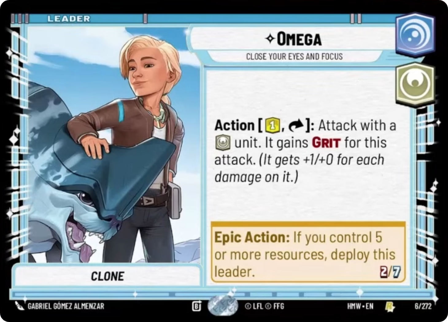 Omega front