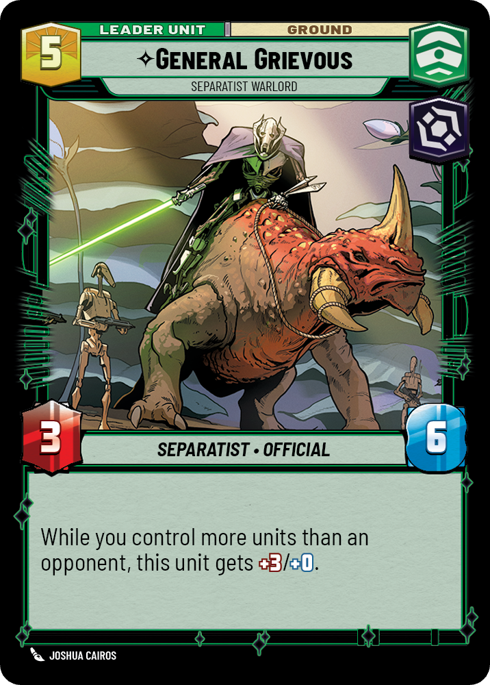 General Grievous deployed