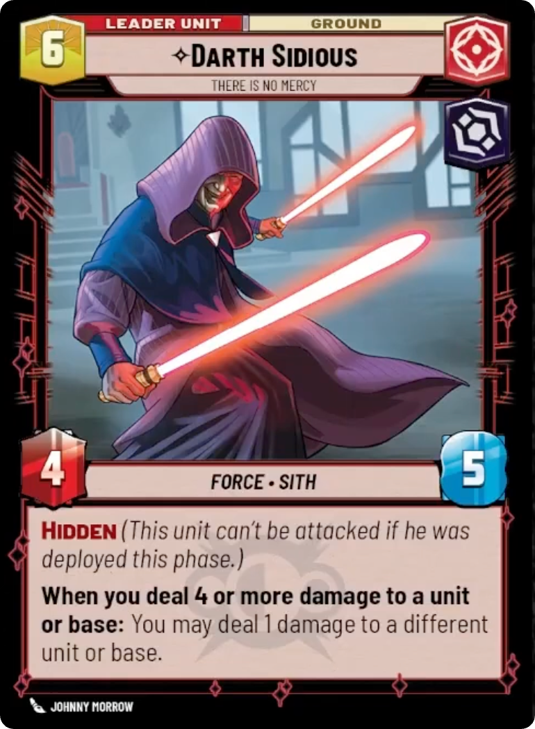 Darth Sidious deployed
