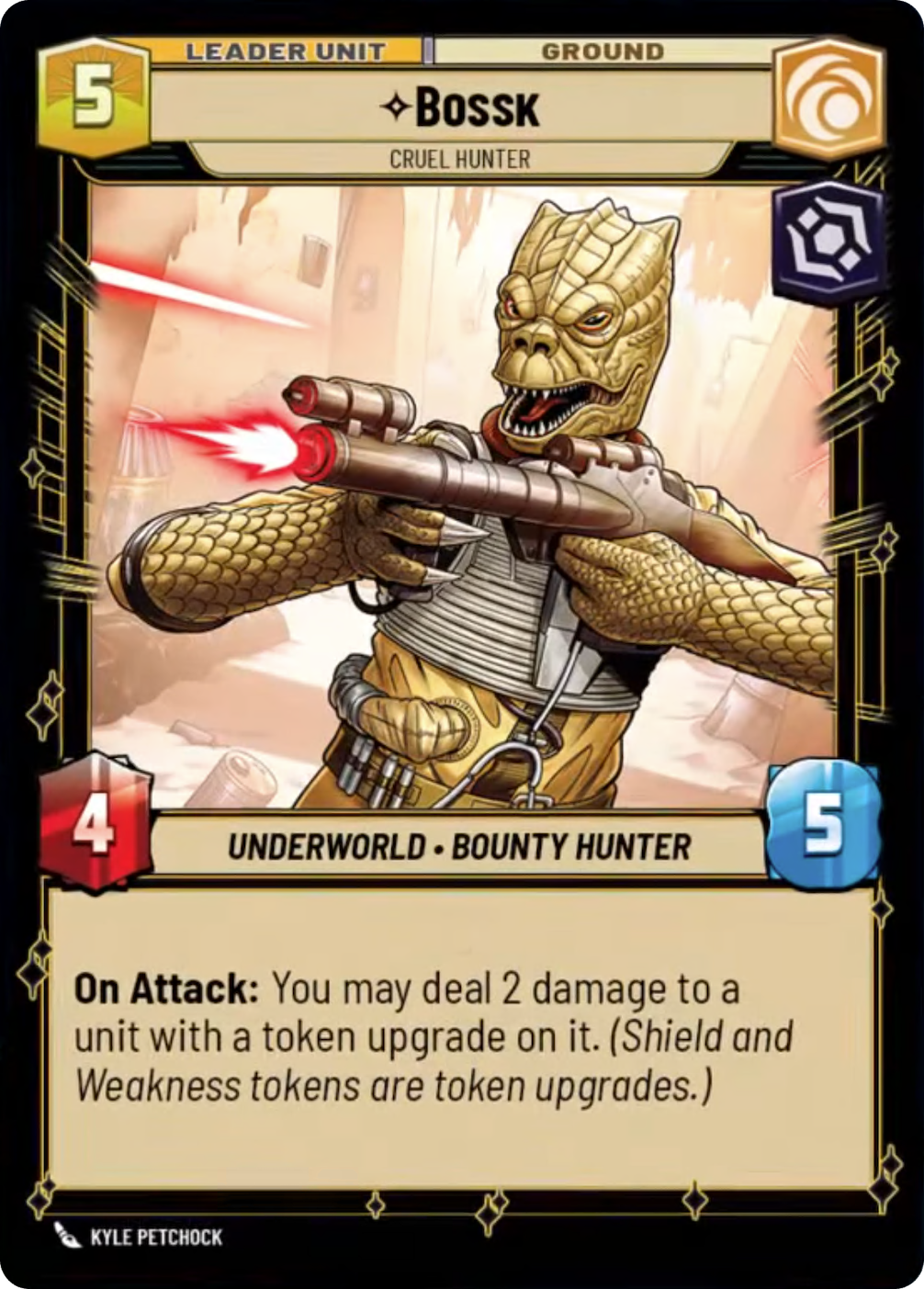 Bossk deployed