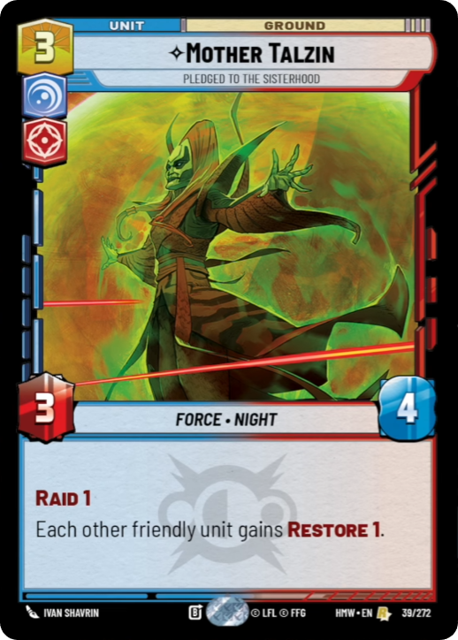 Mother Talzin front