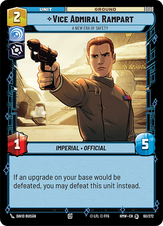 Vice Admiral Rampart front