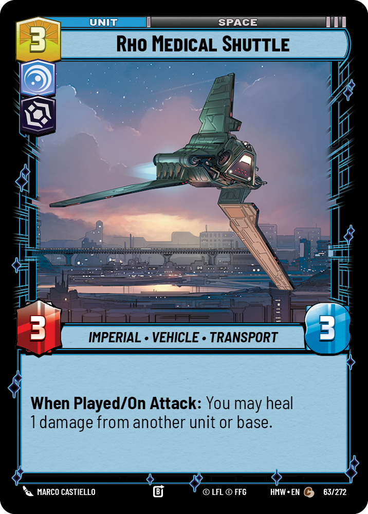 Rho Medical Shuttle front