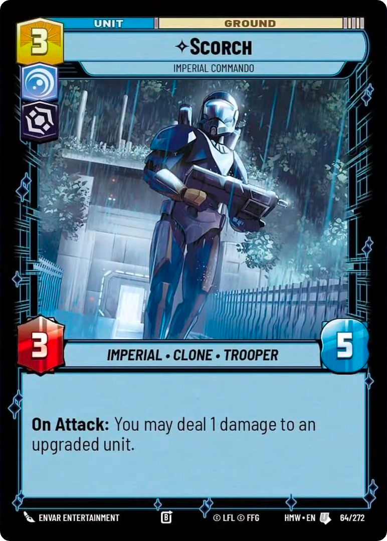 Scorch front