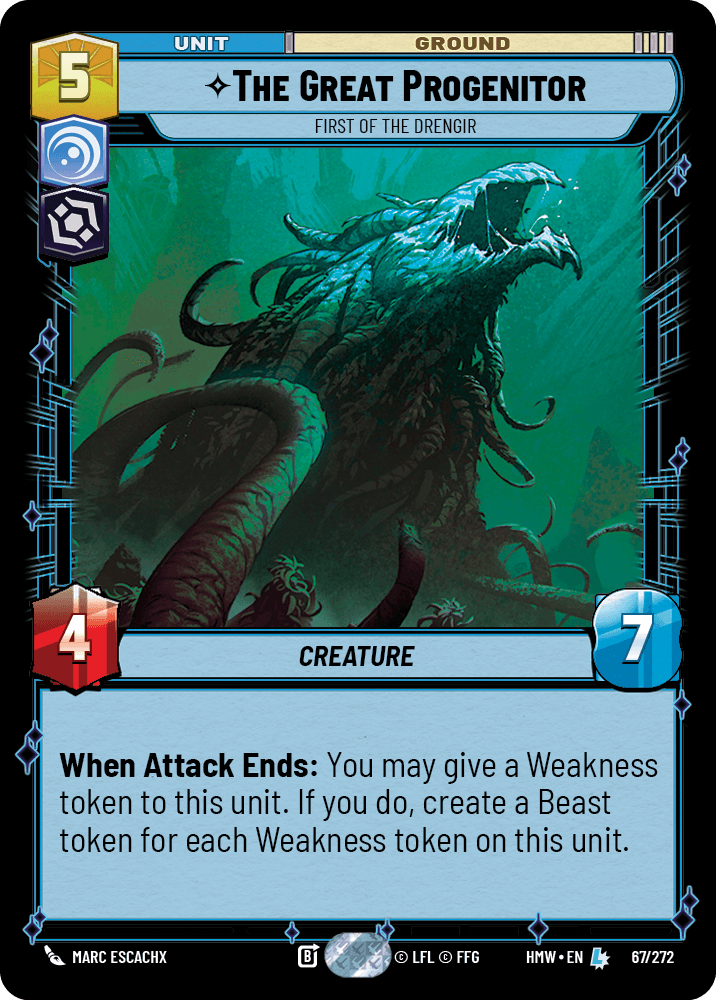 The Great Progenitor front