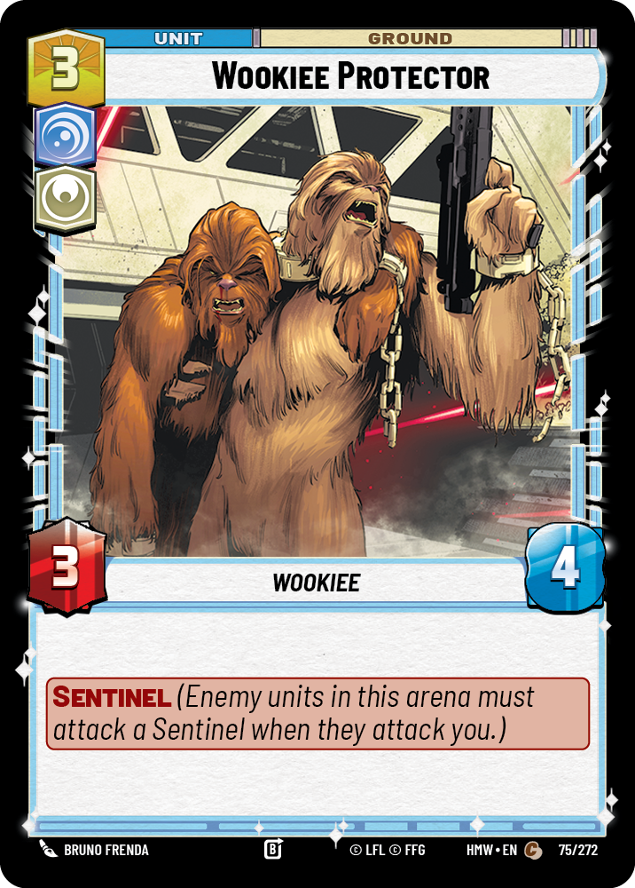 Wookiee Protector front