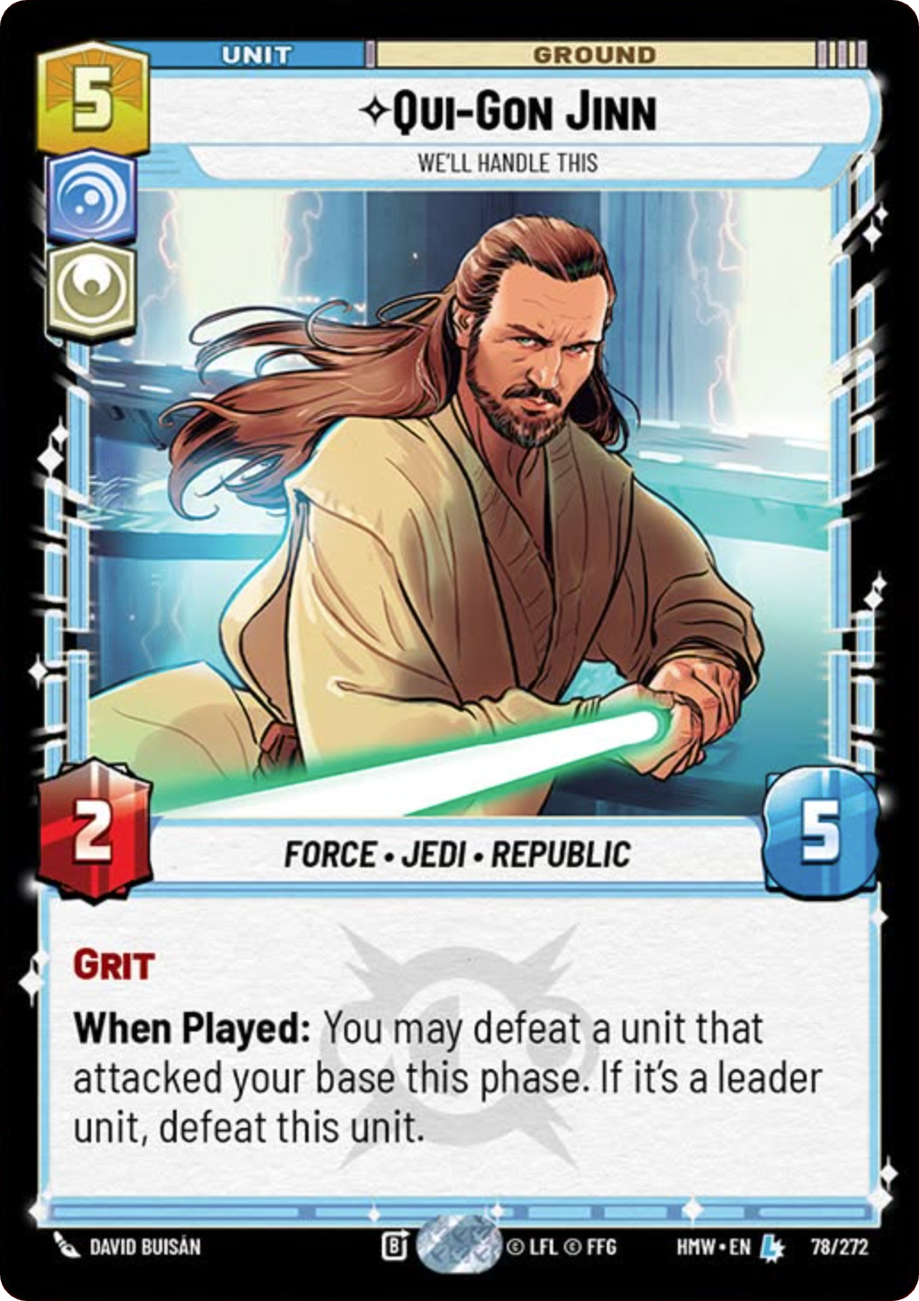 Qui-Gon Jinn front
