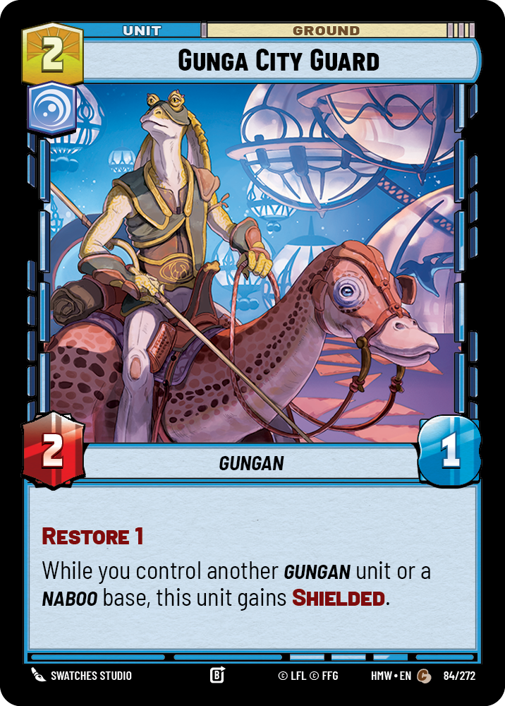 Gunga City Guard front