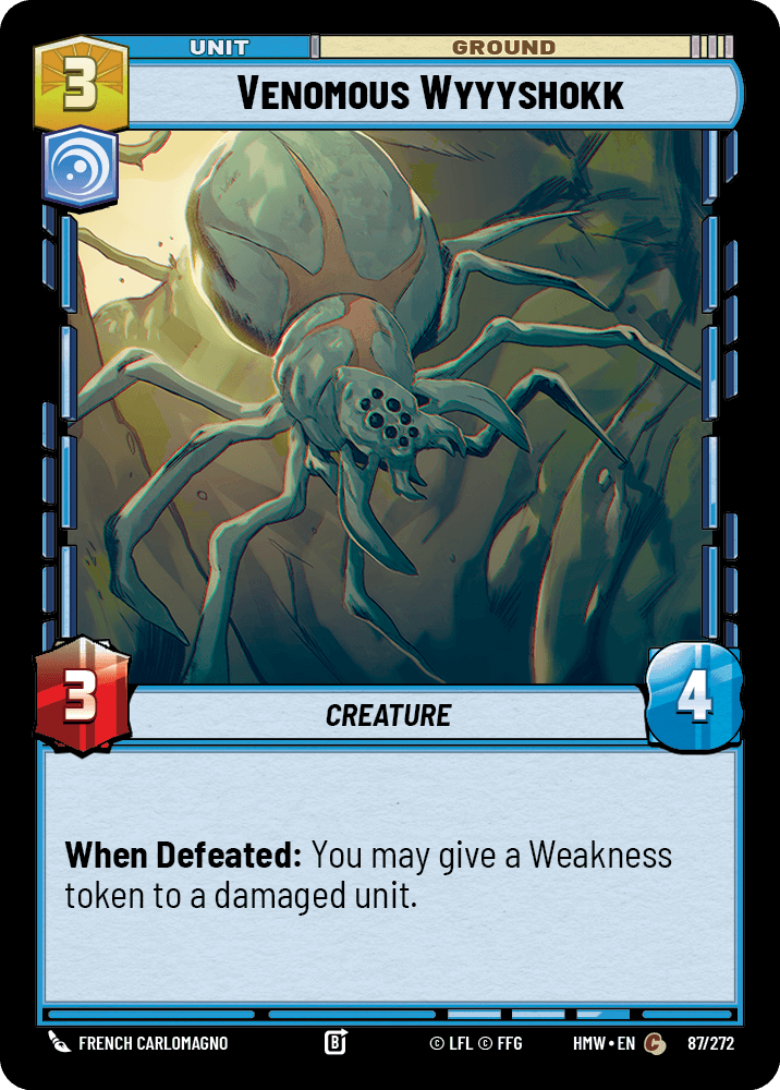Venomous Wyyyshokk front