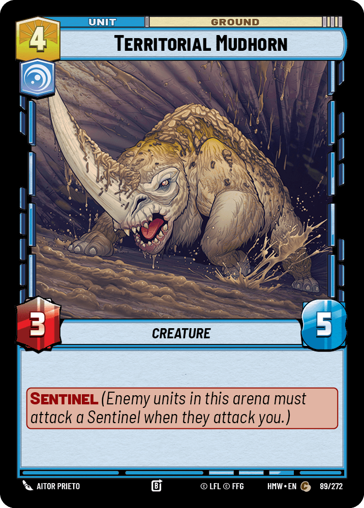 Territorial Mudhorn front