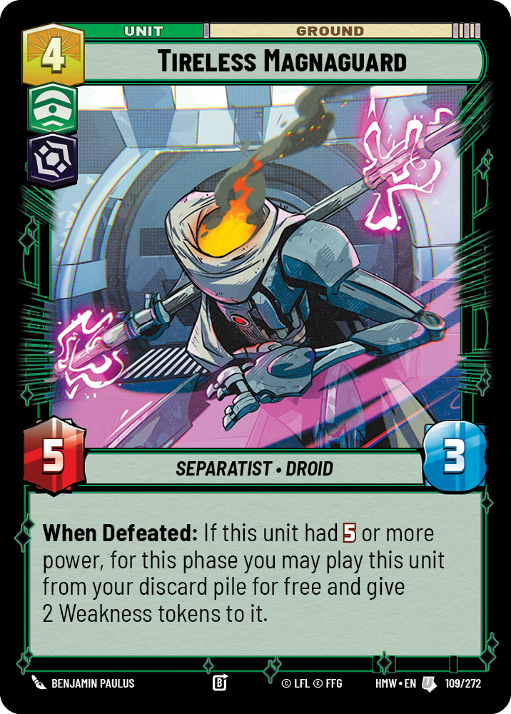 Tireless Magnaguard front