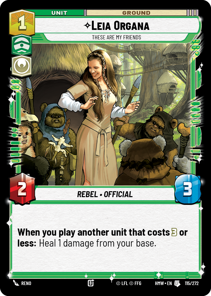 Leia Organa front