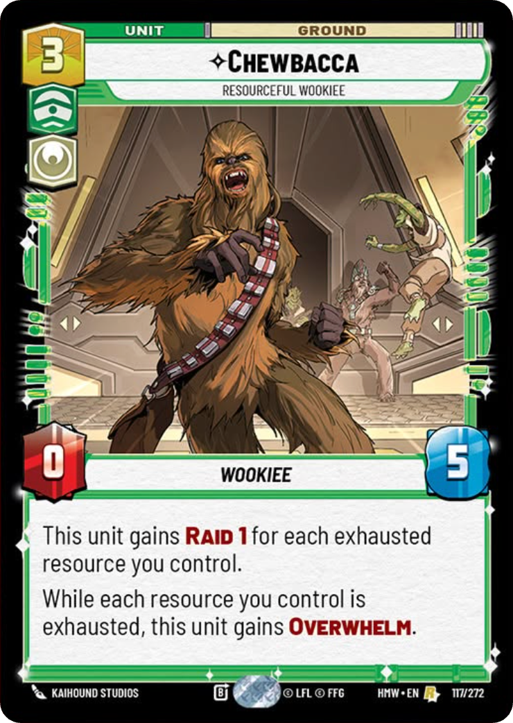 Chewbacca front