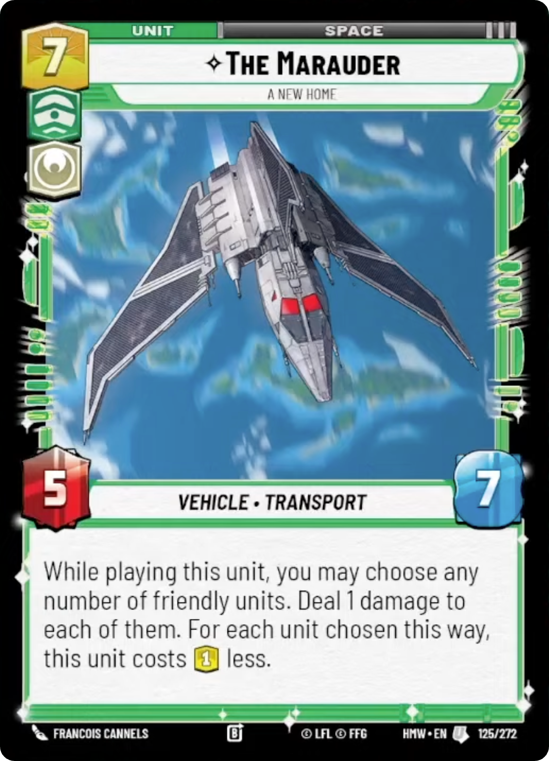 The Marauder front