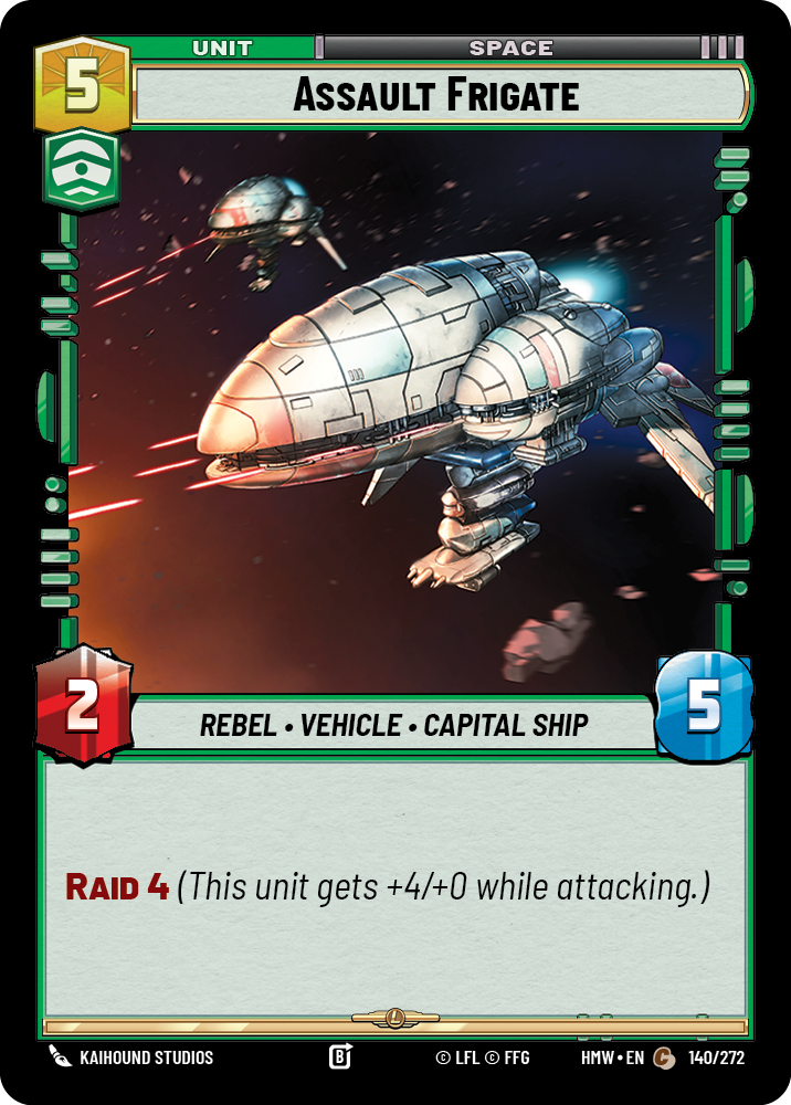 Assault Frigate front