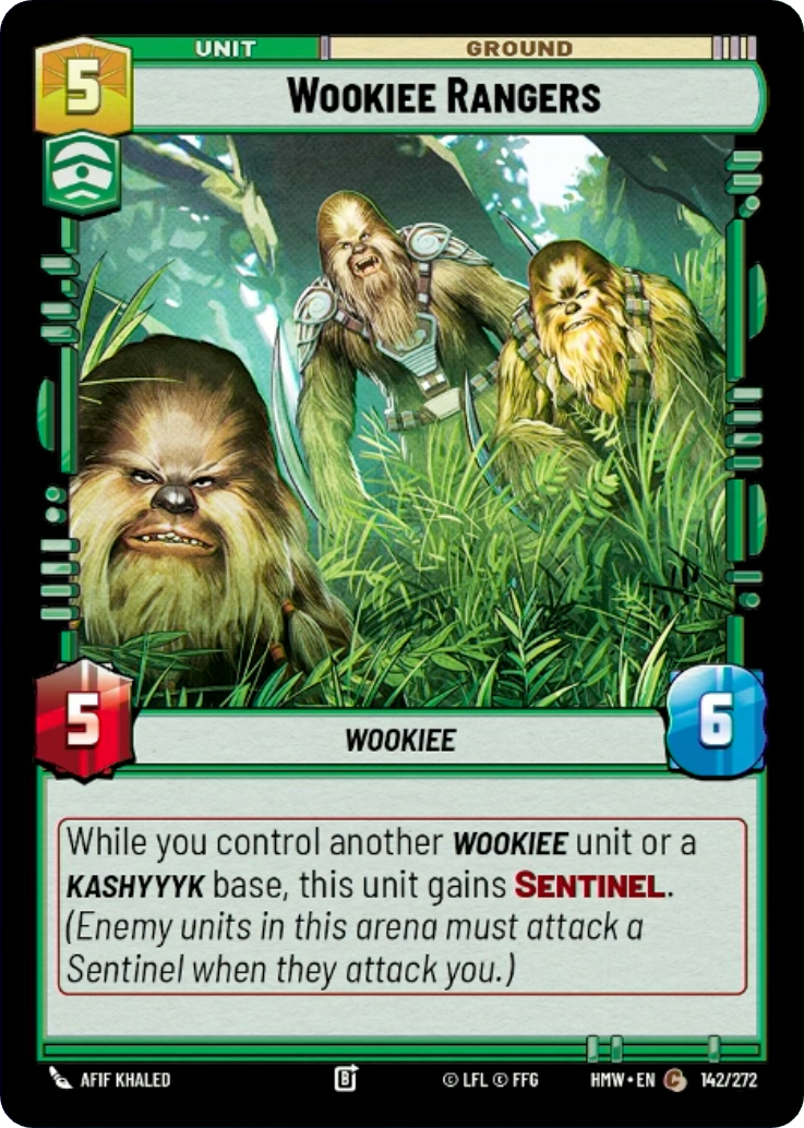 Wookiee Rangers front