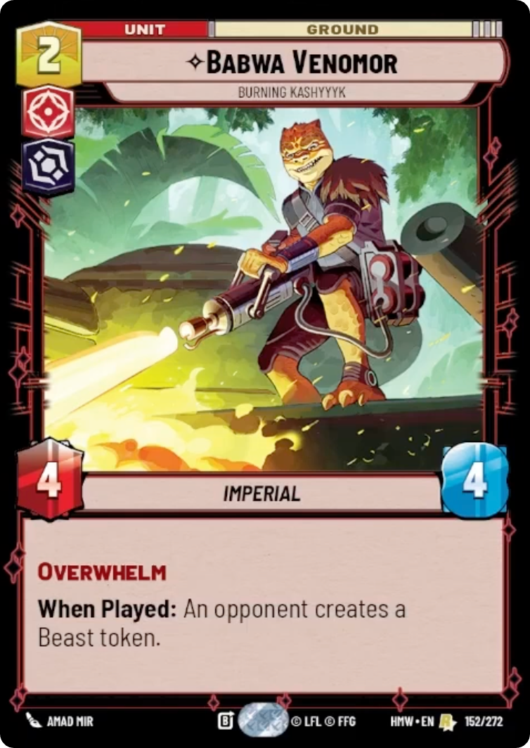 Babwa Venomor front