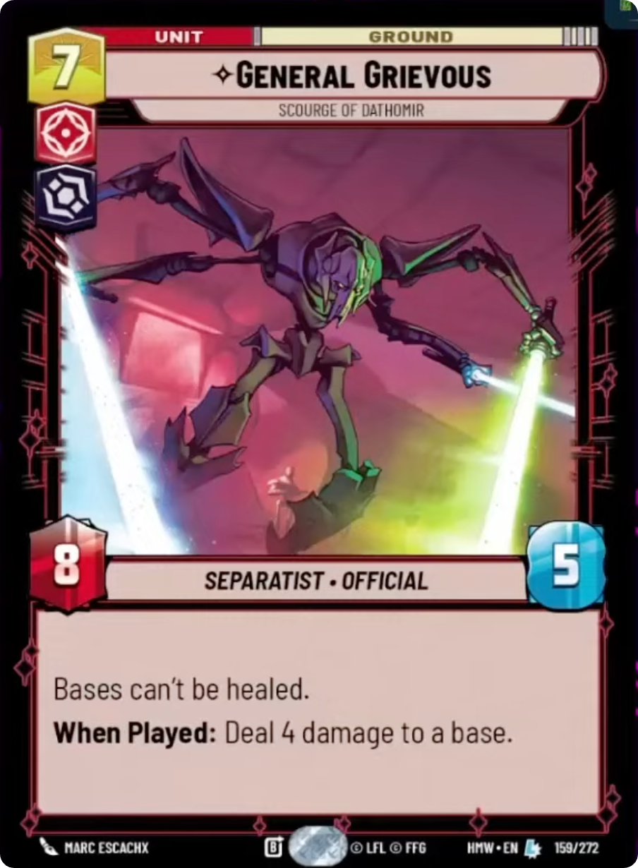 General Grievous front