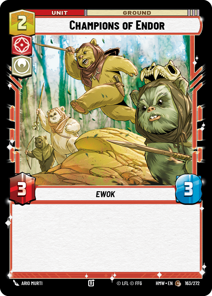 Champion of Endor front