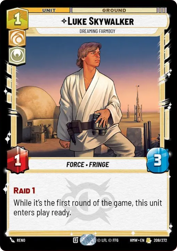Luke Skywalker front