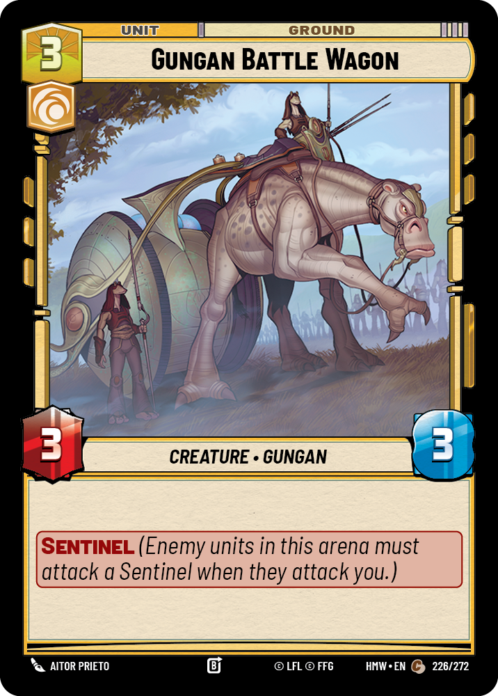 Gungan Battle Wagon front