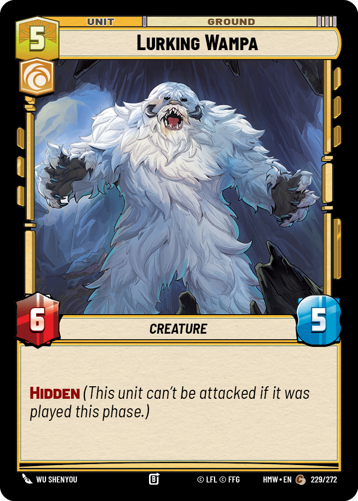 Lurking Wampa front