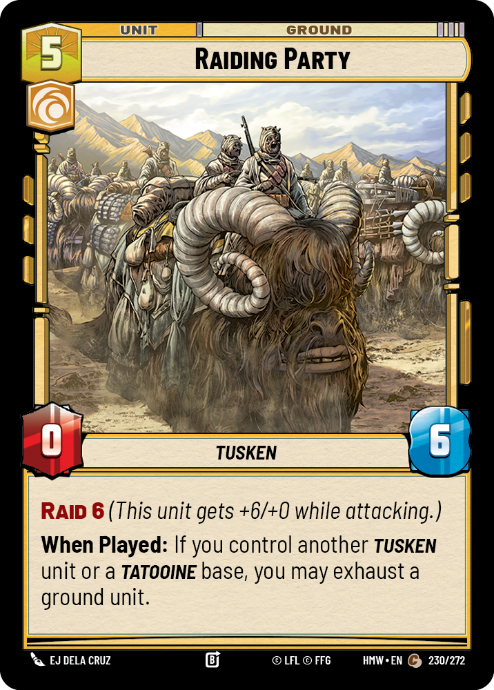 Raiding Party front
