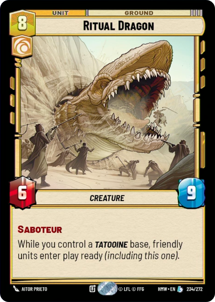 Ritual Dragon front