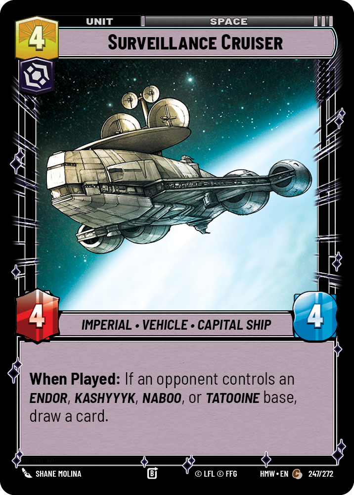 Surveillance Cruiser front