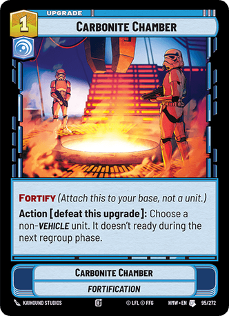 Carbonite Chamber front