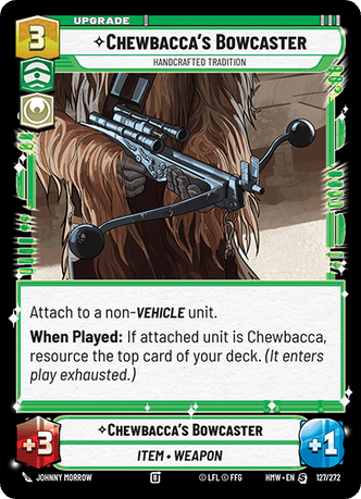 Chewbacca's Bowcaster front