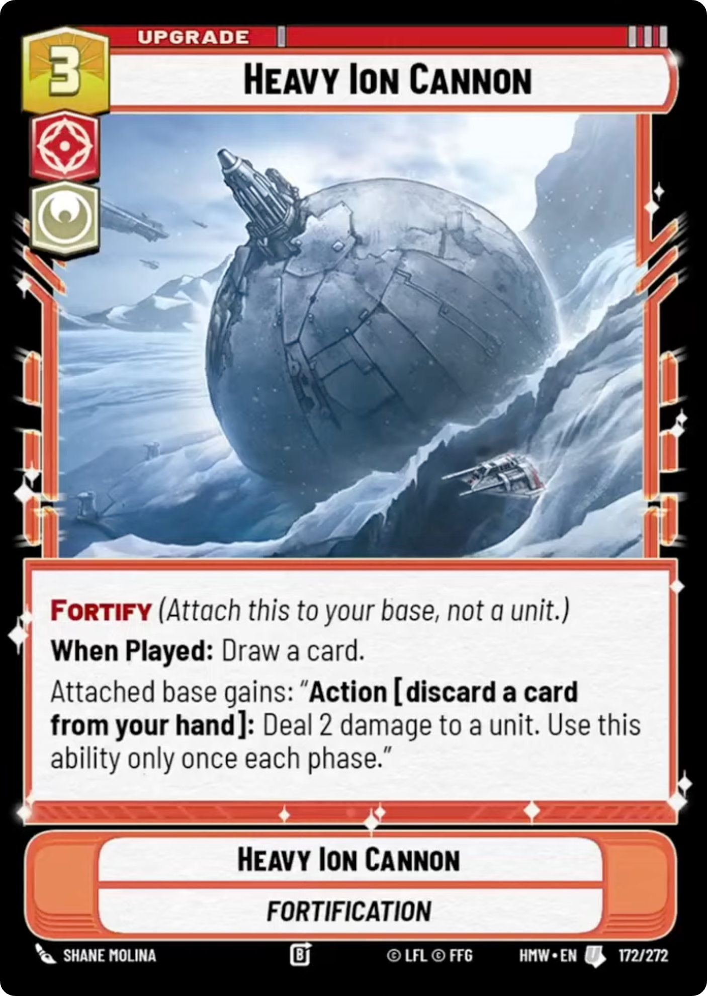 Heavy Ion Cannon front
