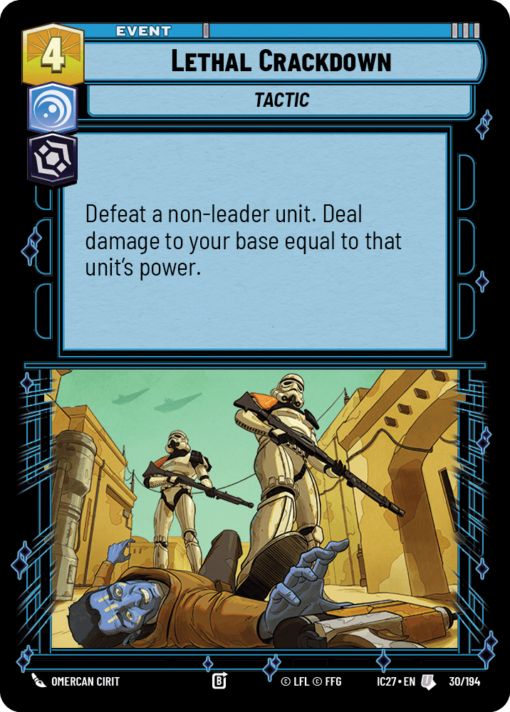 Lethal Crackdown front