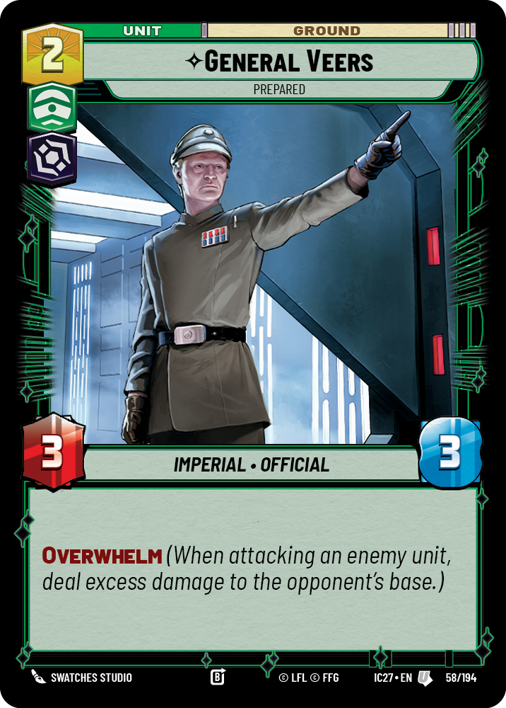 General Veers front