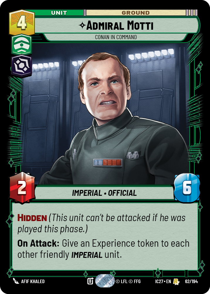 Admiral Motti front