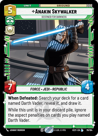 Anakin Skywalker front