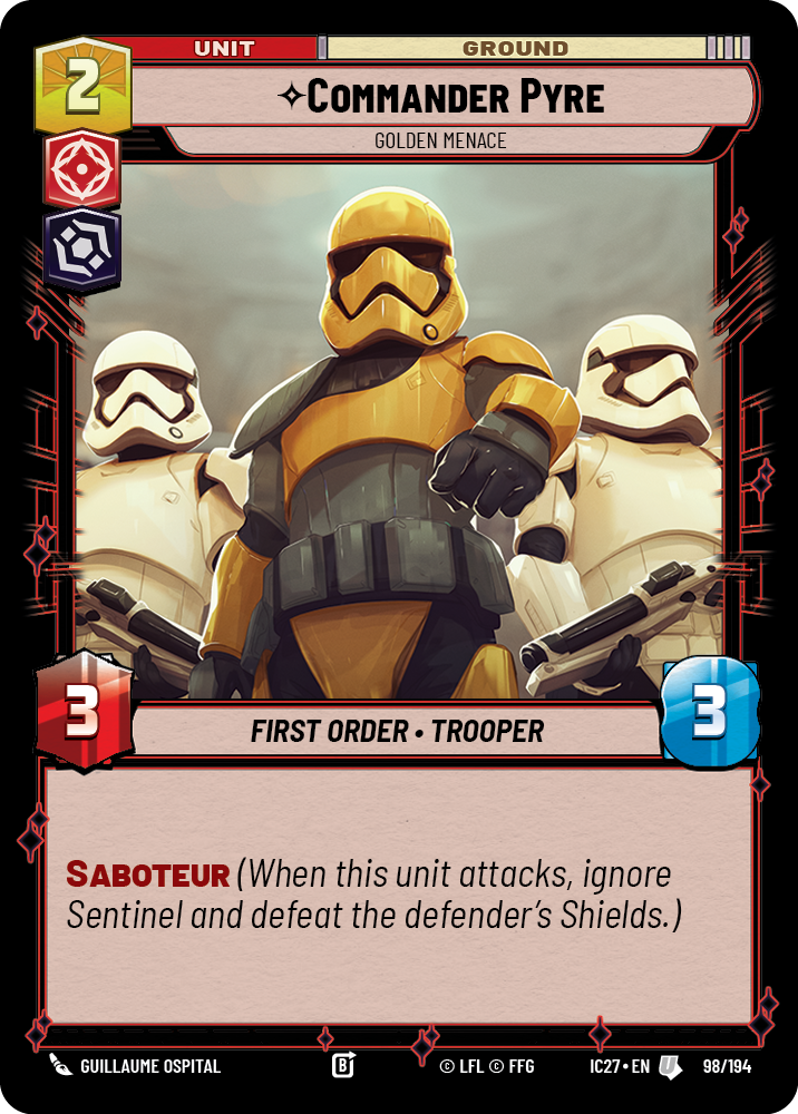Commander Pyre front