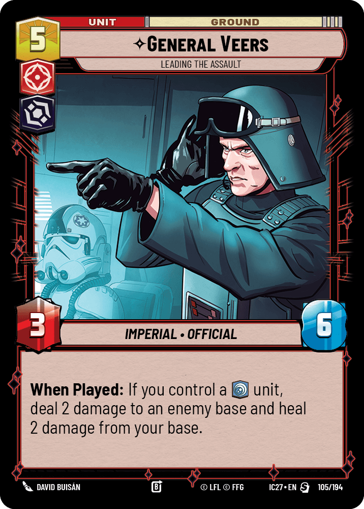 General Veers front