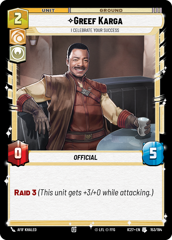 Greef Karga front