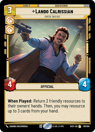 Lando Calrissian front