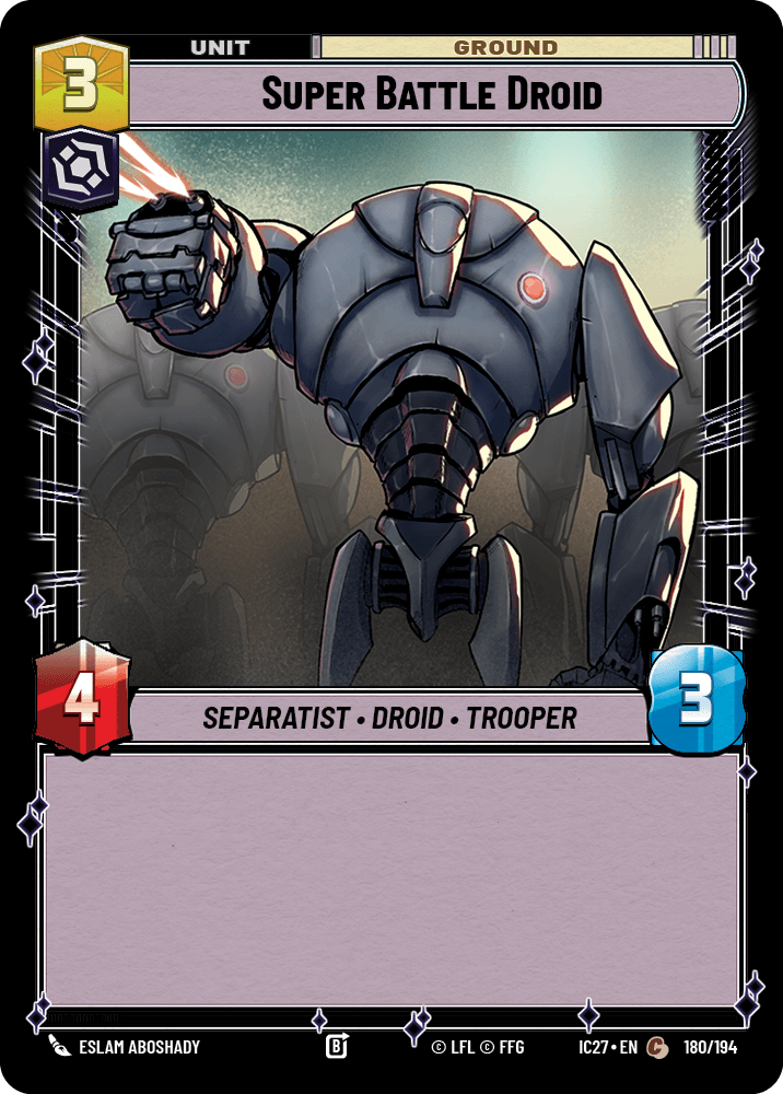 Super Battle Droid front