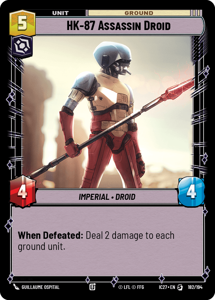 HK-87 Assassin Droid front