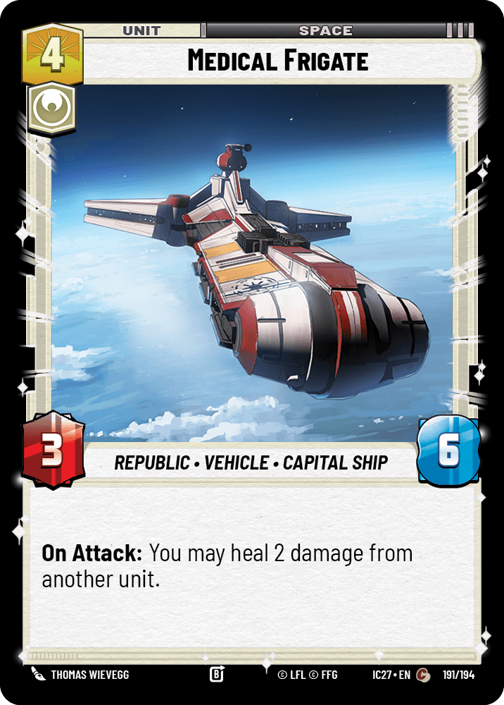 Medical Frigate front