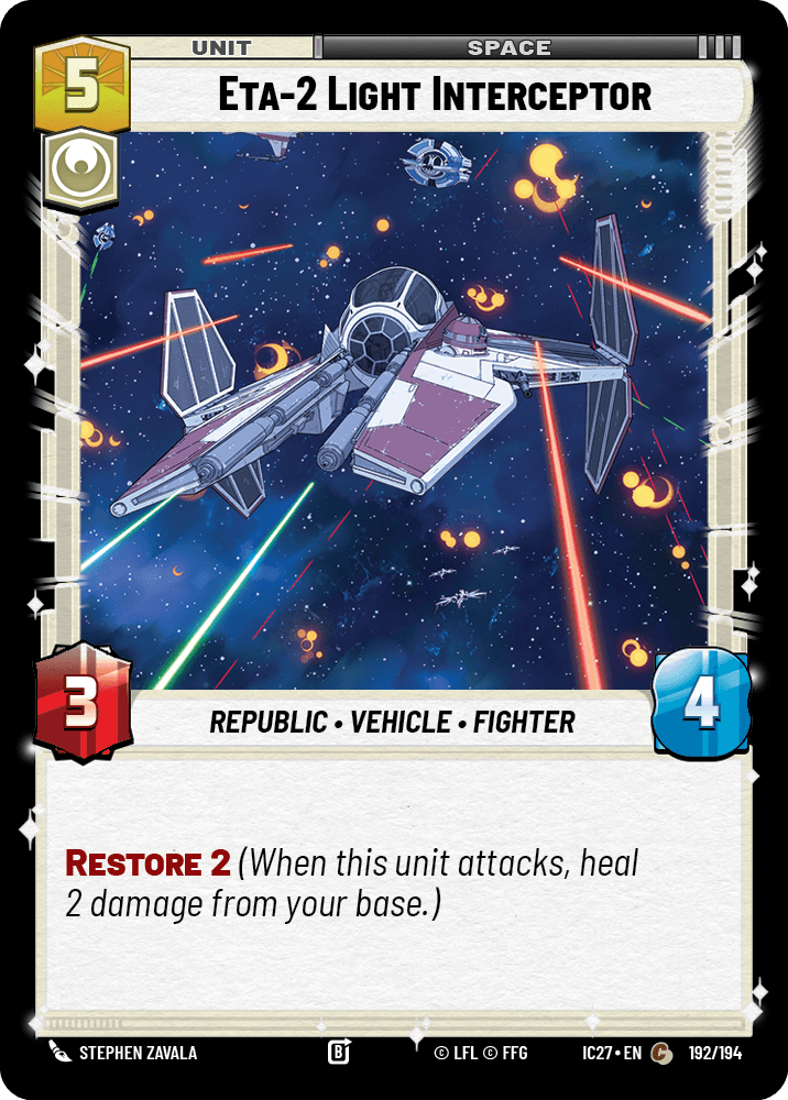 Eta-2 Light Interceptor front