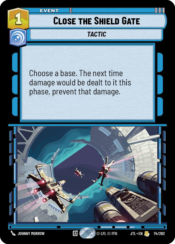 Close the Shield Gate front