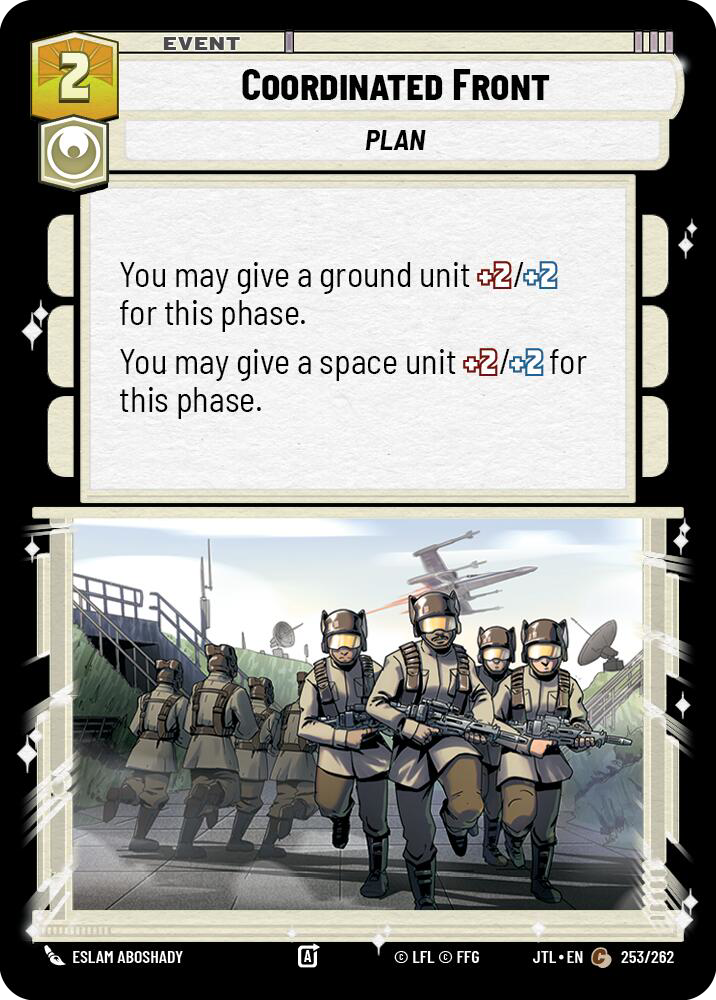 Coordinated Front front
