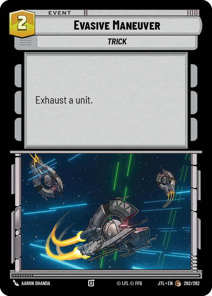 Evasive Maneuver front