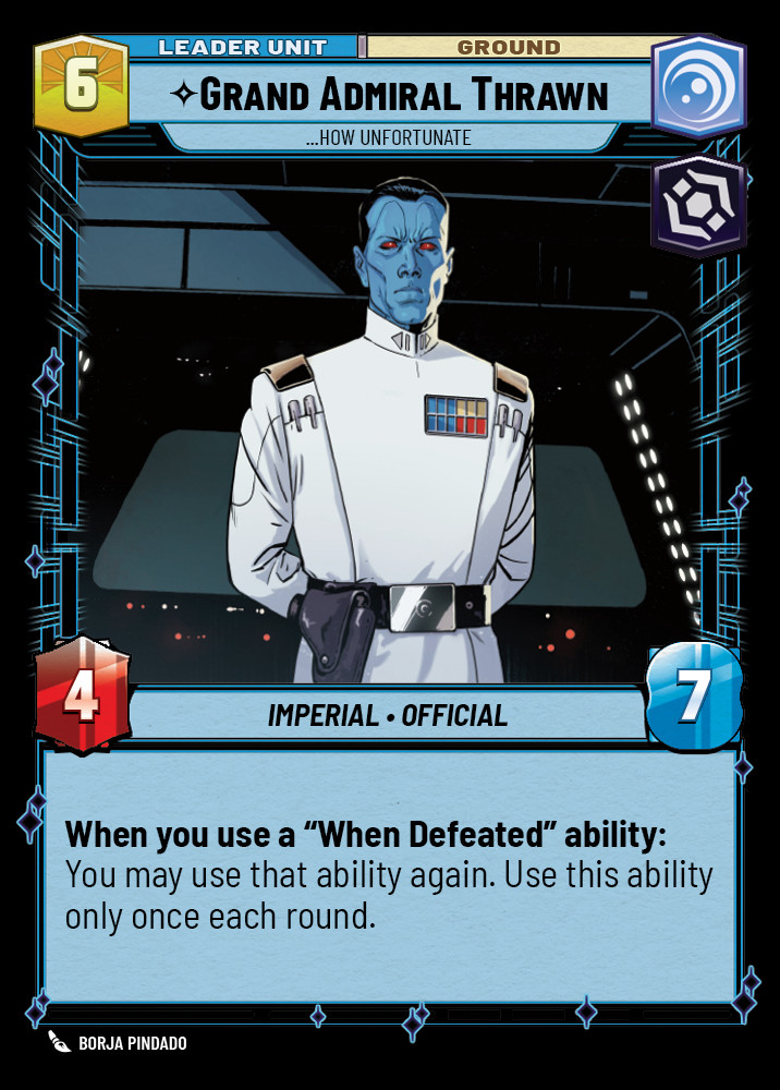 Grand Admiral Thrawn deployed